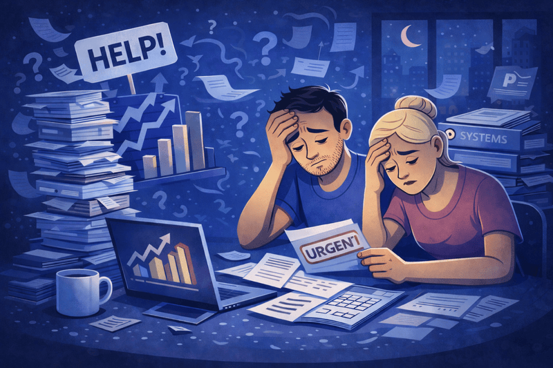 Business growth pressure